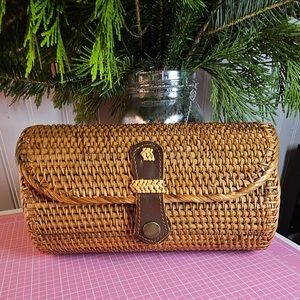 Rattan Cross Bag